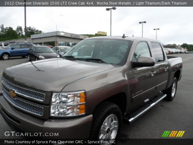 2012 Chevrolet Silverado 1500 LTZ Crew Cab 4x4 in Mocha Steel Metallic