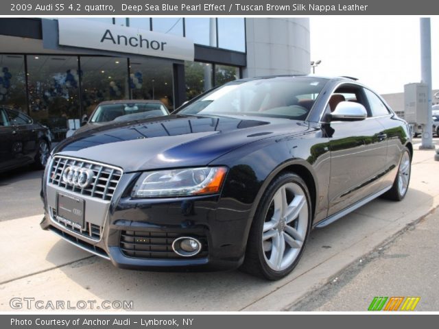 2009 Audi S5 4.2 quattro in Deep Sea Blue Pearl Effect