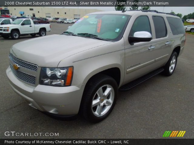 2008 Chevrolet Suburban 1500 LTZ 4x4 in Silver Birch Metallic