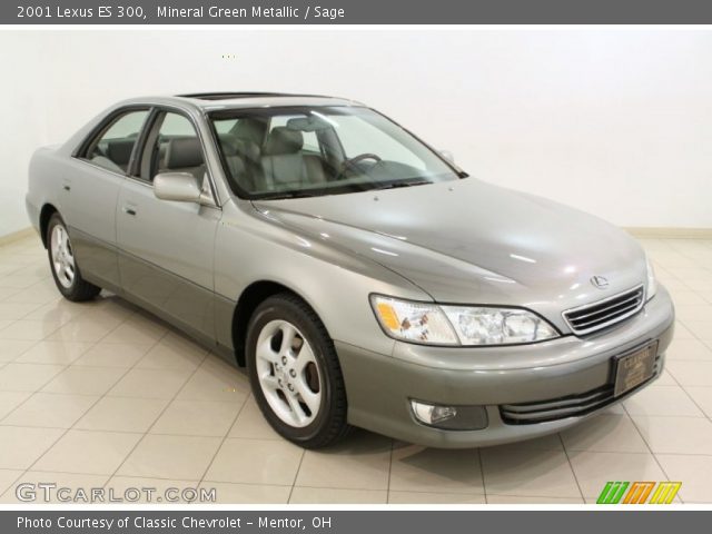 2001 Lexus ES 300 in Mineral Green Metallic