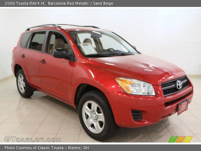 2009 Toyota RAV4 I4 in Barcelona Red Metallic
