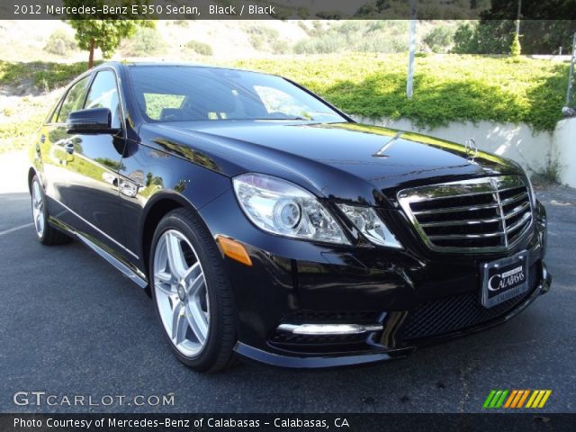 2012 Mercedes-Benz E 350 Sedan in Black