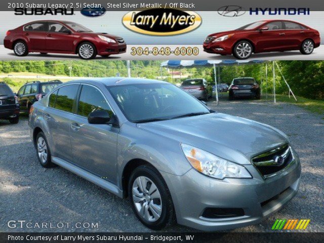 2010 Subaru Legacy 2.5i Sedan in Steel Silver Metallic