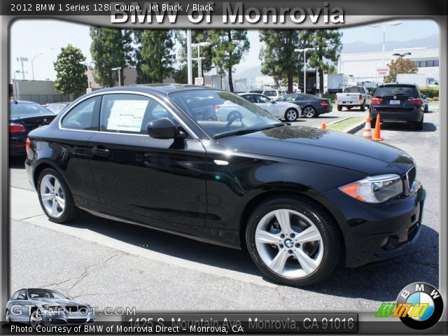 2012 BMW 1 Series 128i Coupe in Jet Black