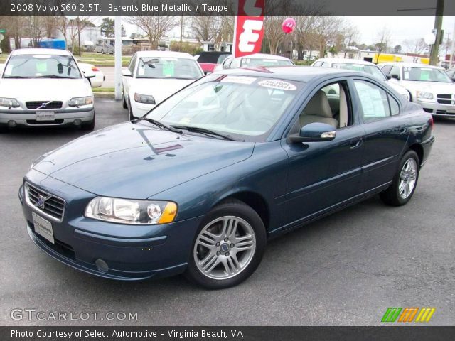 2008 Volvo S60 2.5T in Barents Blue Metallic