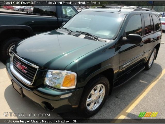 2004 GMC Envoy SLE 4x4 in Polo Green Metallic