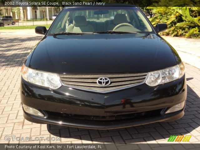 2002 Toyota Solara SE Coupe in Black Sand Pearl