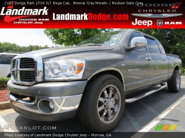 2007 Dodge Ram 1500 SLT Mega Cab in Mineral Gray Metallic