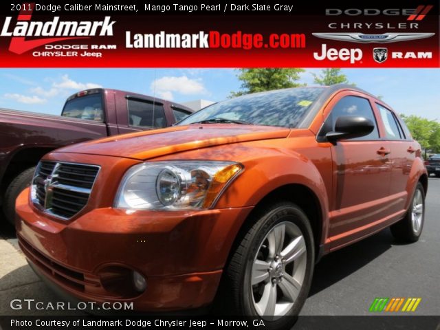 2011 Dodge Caliber Mainstreet in Mango Tango Pearl