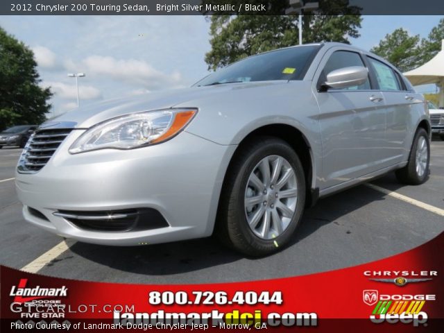 2012 Chrysler 200 Touring Sedan in Bright Silver Metallic