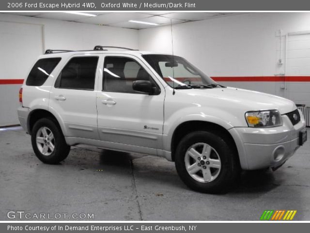 2006 Ford Escape Hybrid 4WD in Oxford White