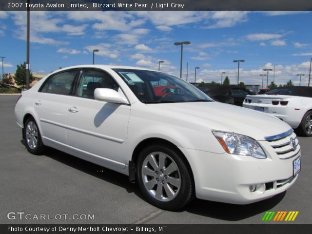 2007 Toyota Avalon Limited in Blizzard White Pearl