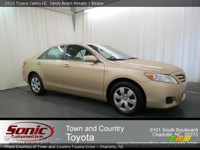 2010 Toyota Camry LE in Sandy Beach Metallic