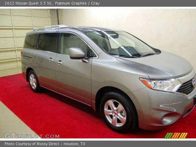 2012 Nissan Quest 3.5 SV in Platinum Graphite