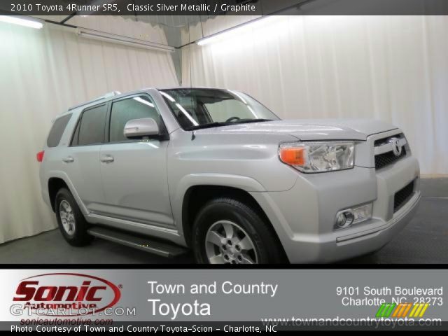 2010 Toyota 4Runner SR5 in Classic Silver Metallic