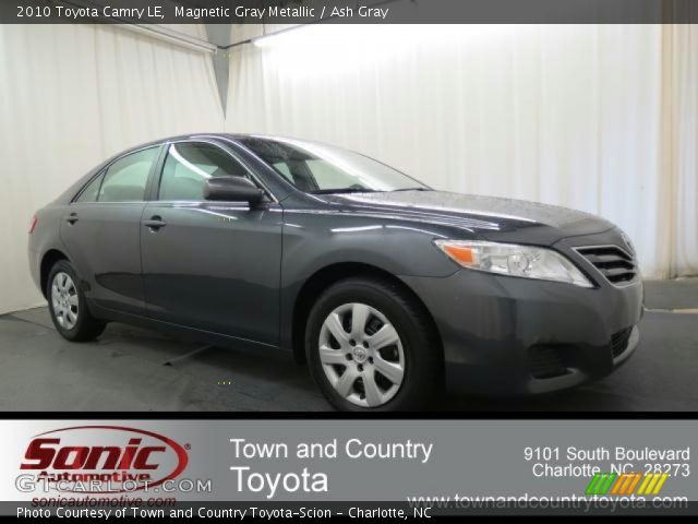 2010 Toyota Camry LE in Magnetic Gray Metallic