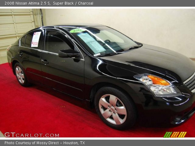2008 Nissan Altima 2.5 S in Super Black