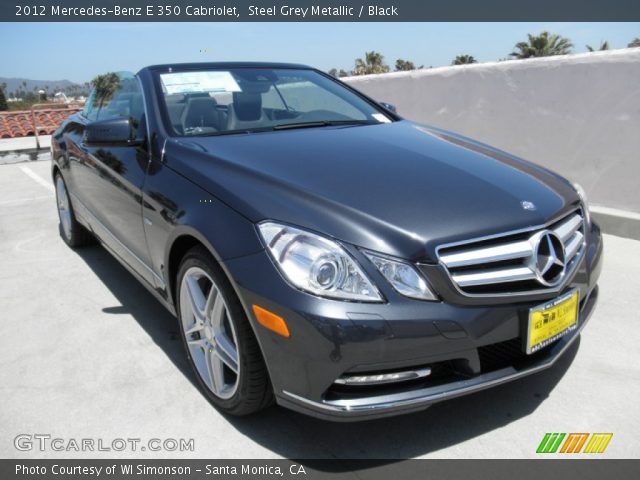 2012 Mercedes-Benz E 350 Cabriolet in Steel Grey Metallic