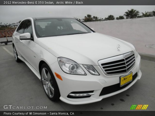 2012 Mercedes-Benz E 350 Sedan in Arctic White