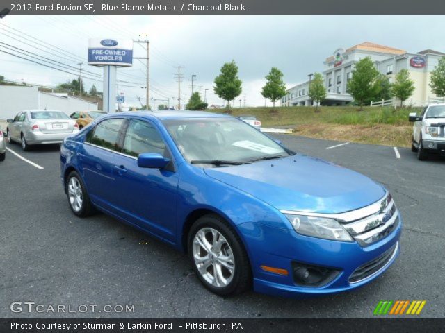 2012 Ford Fusion SE in Blue Flame Metallic