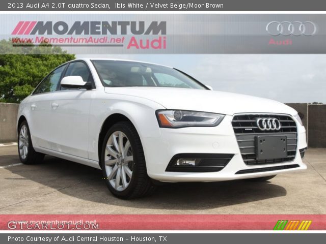 2013 Audi A4 2.0T quattro Sedan in Ibis White