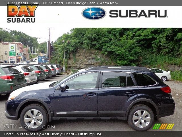 2012 Subaru Outback 3.6R Limited in Deep Indigo Pearl