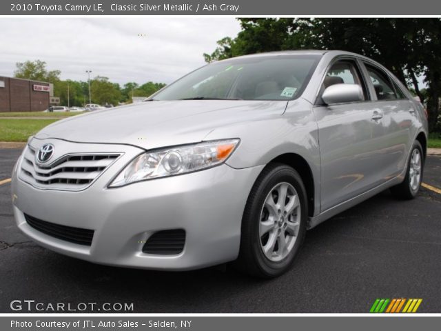 2010 Toyota Camry LE in Classic Silver Metallic