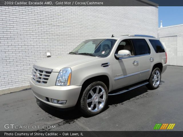 2009 Cadillac Escalade AWD in Gold Mist