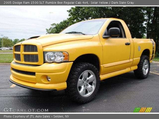 2005 Dodge Ram 1500 SLT Rumble Bee Regular Cab 4x4 in Solar Yellow