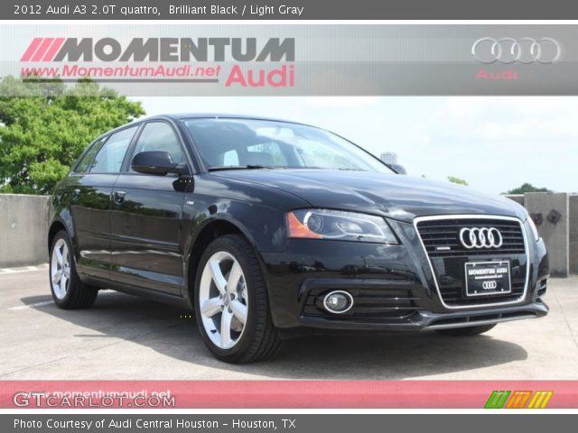 2012 Audi A3 2.0T quattro in Brilliant Black