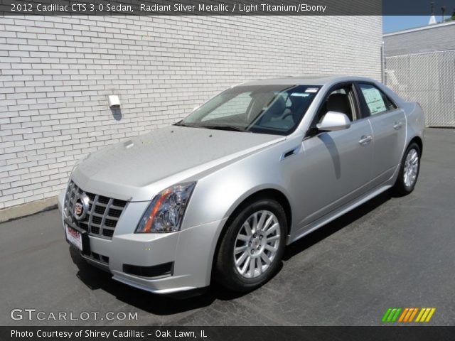 2012 Cadillac CTS 3.0 Sedan in Radiant Silver Metallic