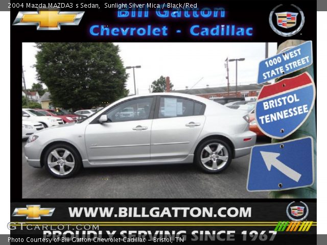 2004 Mazda MAZDA3 s Sedan in Sunlight Silver Mica