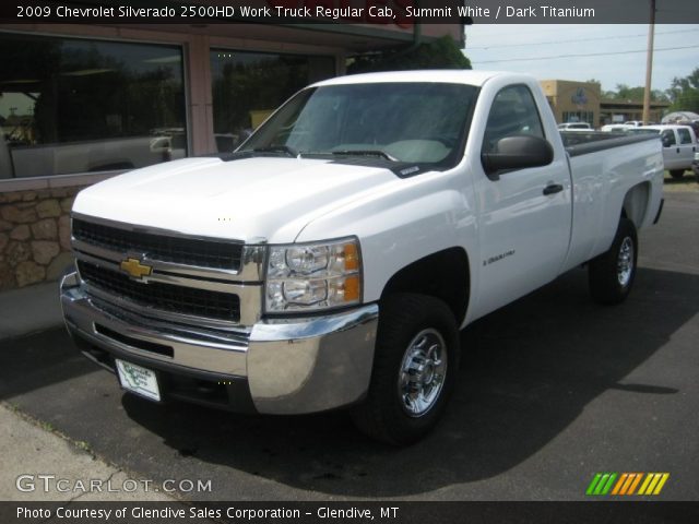 2009 Chevrolet Silverado 2500HD Work Truck Regular Cab in Summit White