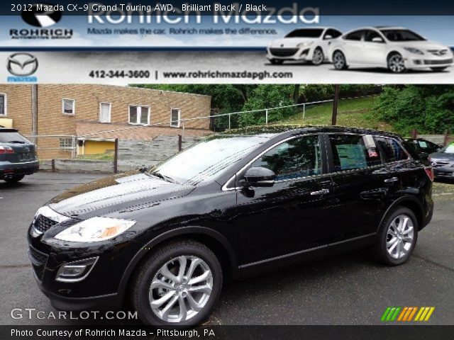 2012 Mazda CX-9 Grand Touring AWD in Brilliant Black