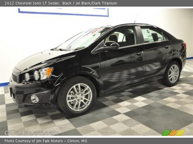 2012 Chevrolet Sonic LT Sedan in Black
