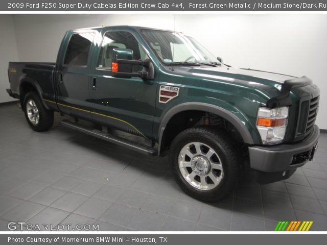 2009 Ford F250 Super Duty Cabelas Edition Crew Cab 4x4 in Forest Green Metallic