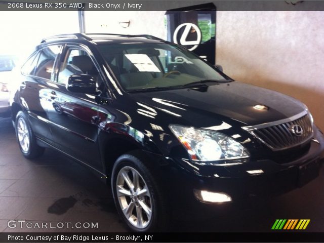 2008 Lexus RX 350 AWD in Black Onyx