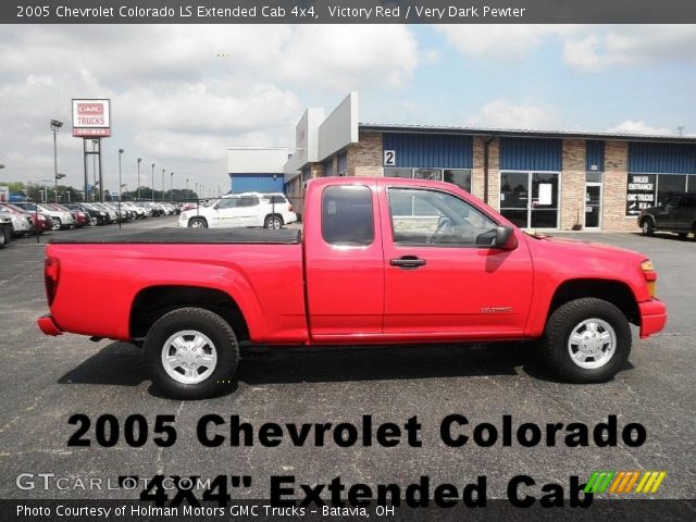 2005 Chevrolet Colorado LS Extended Cab 4x4 in Victory Red