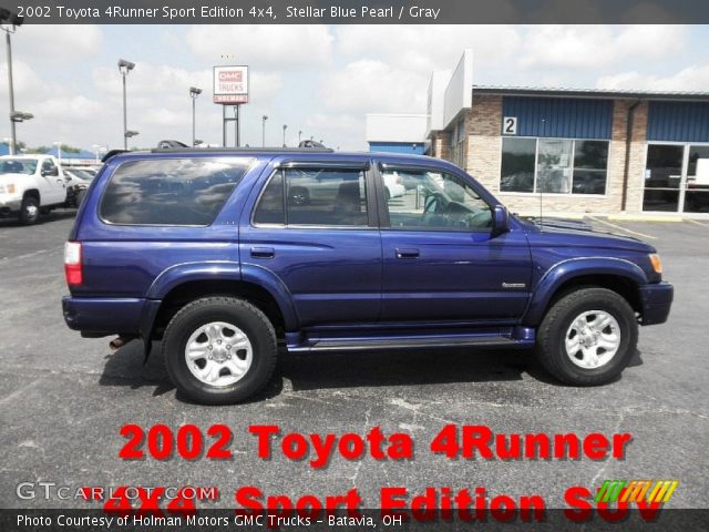 2002 Toyota 4Runner Sport Edition 4x4 in Stellar Blue Pearl