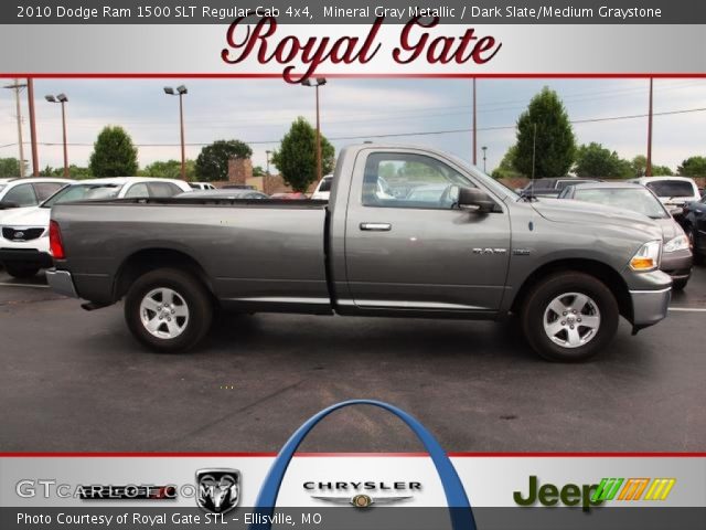 2010 Dodge Ram 1500 SLT Regular Cab 4x4 in Mineral Gray Metallic