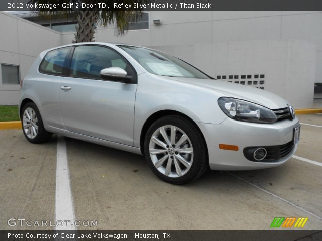 2012 Volkswagen Golf 2 Door TDI in Reflex Silver Metallic