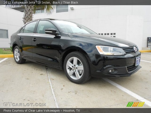 2012 Volkswagen Jetta TDI Sedan in Black