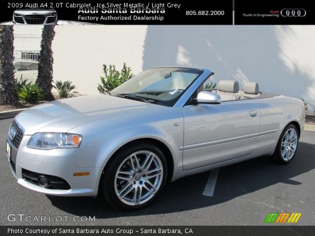 2009 Audi A4 2.0T Cabriolet in Ice Silver Metallic