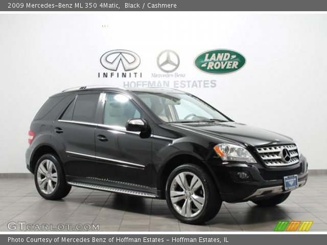 2009 Mercedes-Benz ML 350 4Matic in Black