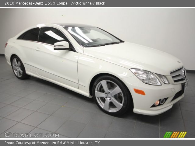 2010 Mercedes-Benz E 550 Coupe in Arctic White