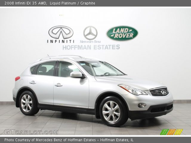 2008 Infiniti EX 35 AWD in Liquid Platinum