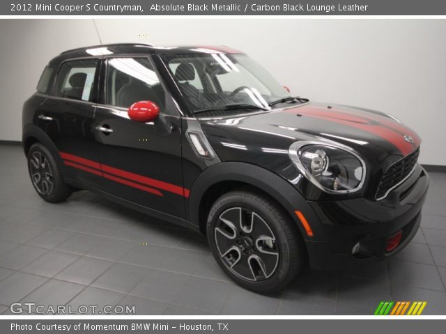 2012 Mini Cooper S Countryman in Absolute Black Metallic