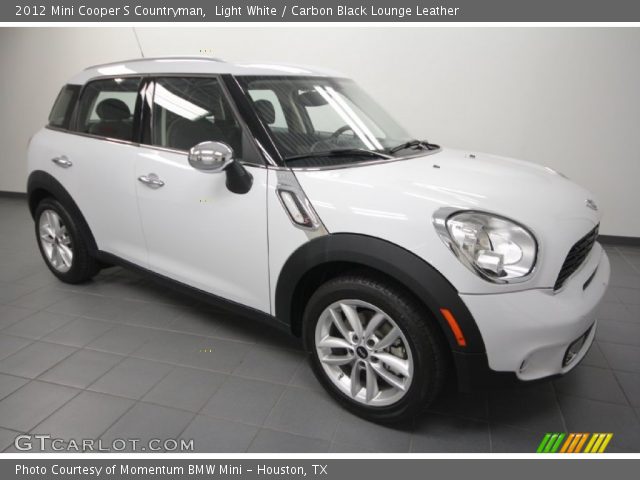2012 Mini Cooper S Countryman in Light White
