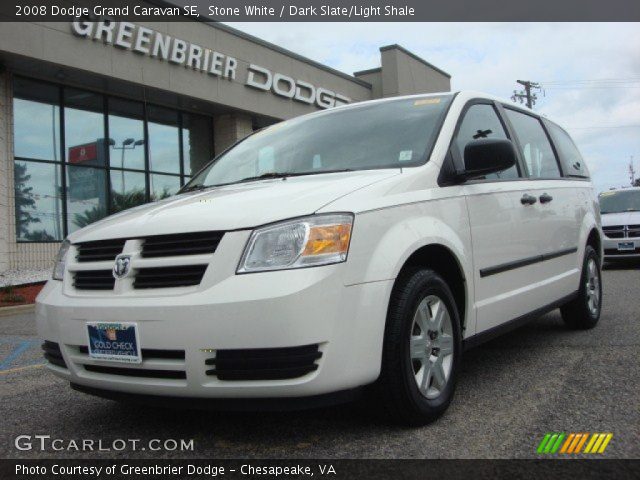 2008 Dodge Grand Caravan SE in Stone White
