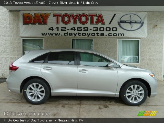 2013 Toyota Venza LE AWD in Classic Silver Metallic